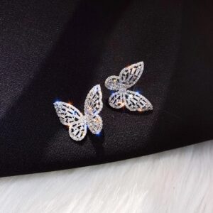 Butterfly Earrings zircon