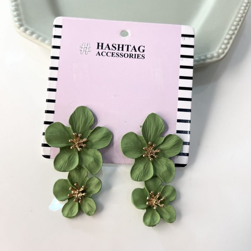 Double Flower Earrings