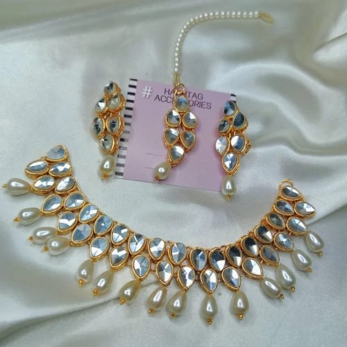 Double Layer Kundan Set