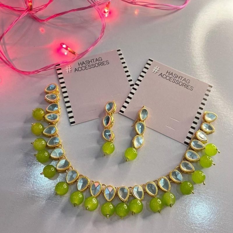 Single Layer Kundan Set