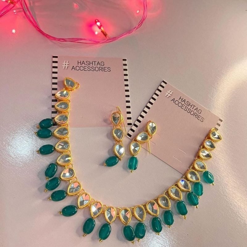 Single Layer Kundan Set